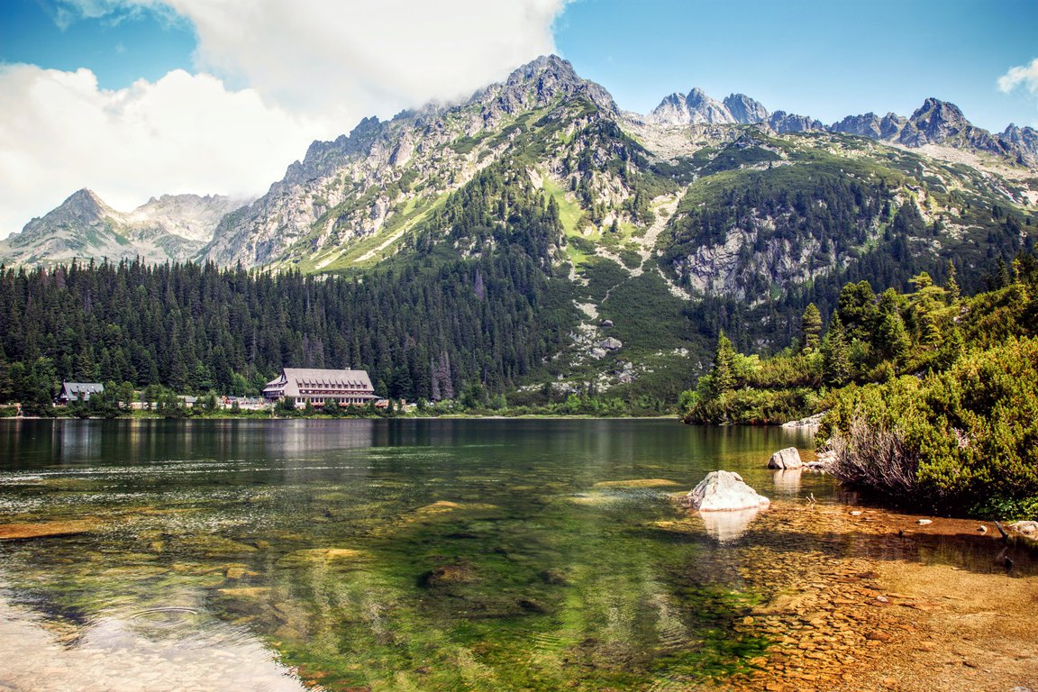 Tatranský národný park krajina